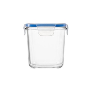 Contenitore per alimenti, 830 ml, in vetro, Superblock - Borgonovo