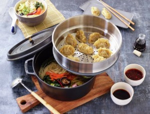 Napařovací příslušenství, nerezová ocel, 24 cm - Staub