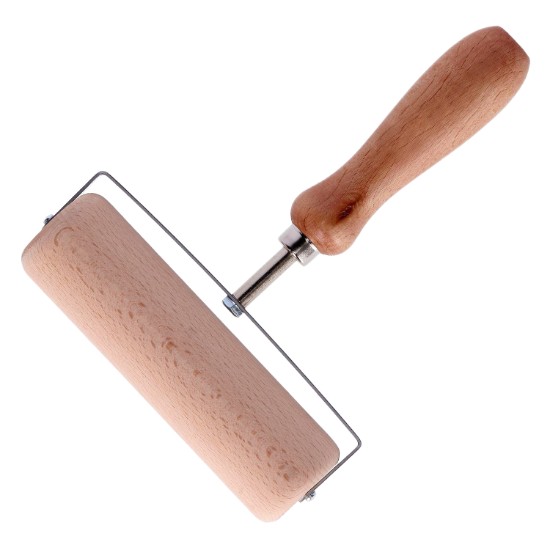 Wałek do ciasta, drewniany, 15 cm - Zokura