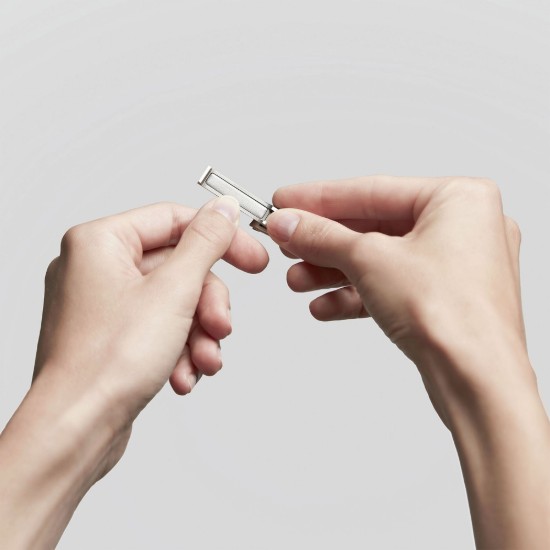 Kompakt negleklipper, rustfritt stål, 59 mm, svart beskyttende læretui - Zwilling PREMIUM