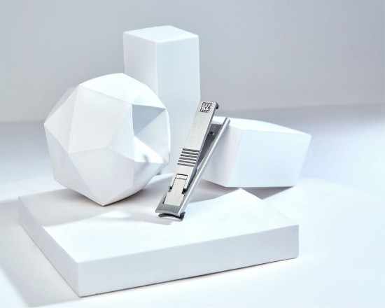 Kompakt negleklipper, rustfritt stål, 59 mm, svart beskyttende læretui - Zwilling PREMIUM