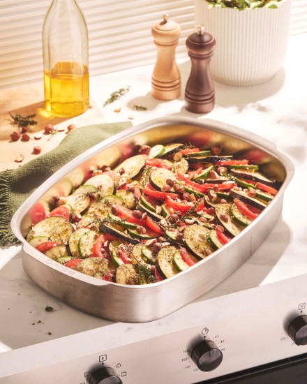 Steakblech, Edelstahl, 38 x 26 cm - de Buyer