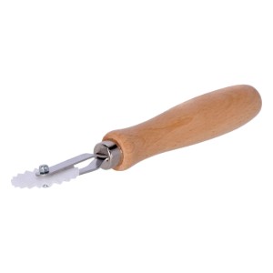 Dough cutter, serrated blade, POM plastic, 40 mm - Zokura