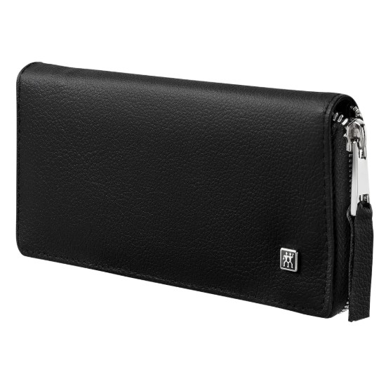 Zestaw 5 elementów, stal nierdzewna, etui ze skóry wegańskiej (skórki jabłek), kolor czarny - Zwilling PREMIUM