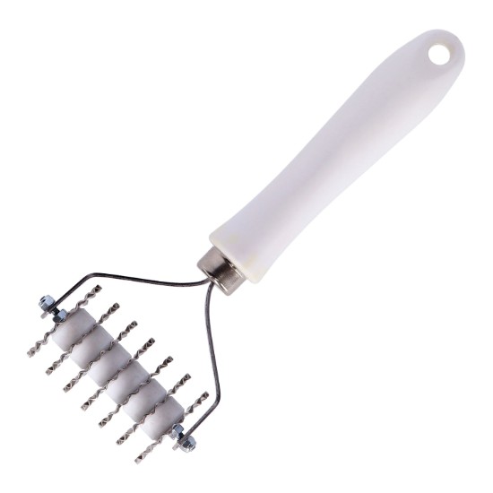 Feliator pentru paste HACCP, cu 7 lame zimtate, inox, 9,5 mm - Zokura