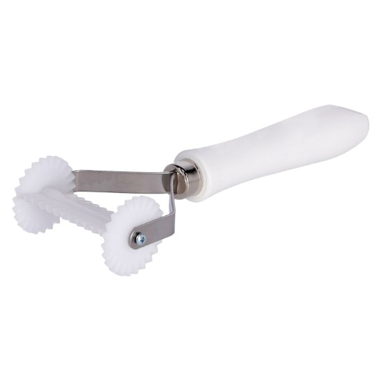 Nóżka do makaronu HACCP, ząbkowane ostrze, plastik, 58 mm - Zokura