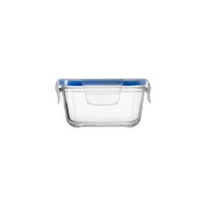 Food container, 380 ml, made of glass, Superblock - Borgonovo