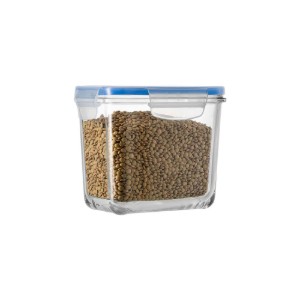 Food container, 835 ml, glass - Borgonovo