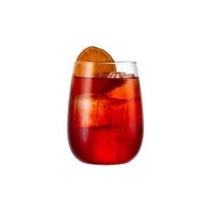 Borospohár, 490 ml, üvegből készült, "Mistral" - Borgonovo