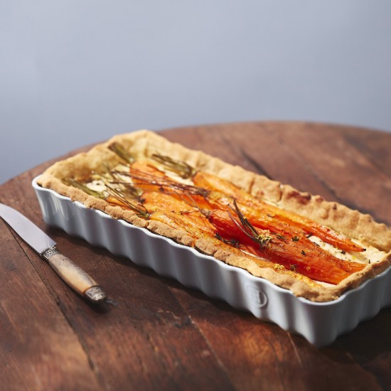 Teglia per crostata, ceramica, 36x15 cm/1,3 L, Clay - Emile Henry