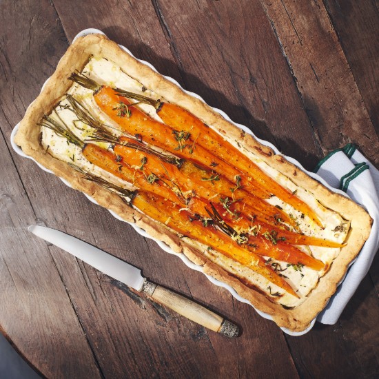 Teglia per crostata, ceramica, 36x15 cm/1,3 L, Clay - Emile Henry