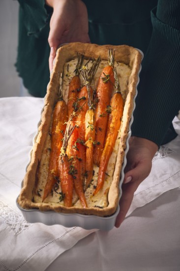 Teglia per crostata, ceramica, 36x15 cm/1,3 L, Clay - Emile Henry