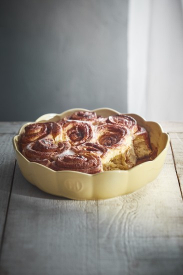 Keraaminen uunivuoka, 27 cm/2,2 l, Vanilla - Emile Henry