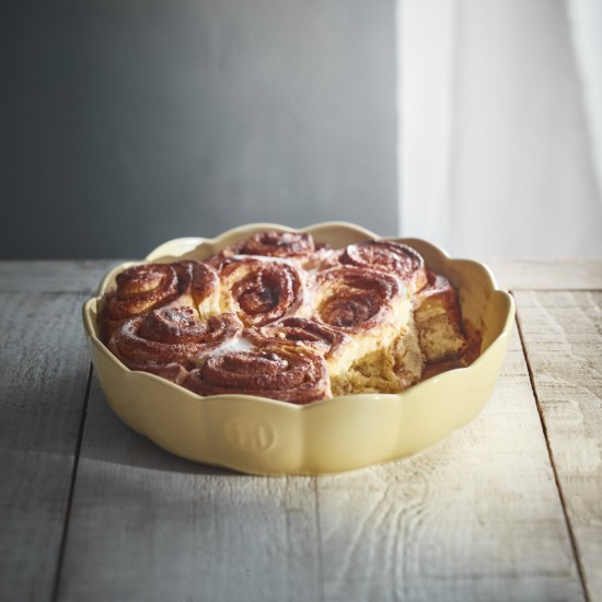 Keraaminen uunivuoka, 27 cm/2,2 l, Vanilla - Emile Henry