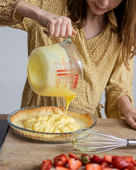 Molde para tarta, de vidrio resistente al calor, 31 cm, "Iconics" - Pyrex