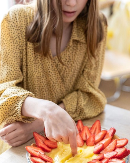 Molde para tarta, de vidrio resistente al calor, 31 cm, "Iconics" - Pyrex