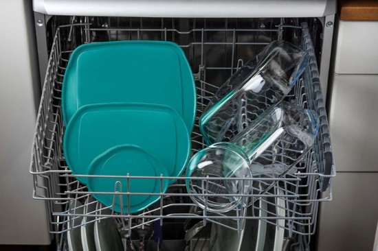 Cazuela rectangular con tapa, de vidrio resistente al calor, 40 x 27 cm / 4,9 L, "Cook&Store", Azul - Pyrex