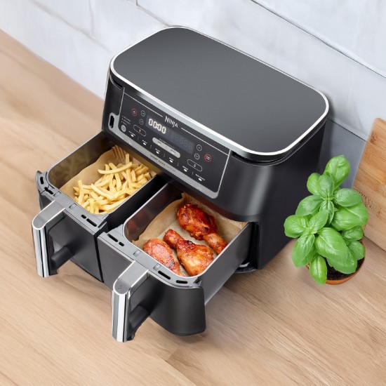 Papier sulfurisé pour friteuse à air chaud, "Line", 100 pièces - Westmark