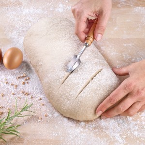 Lame à inciser le pain, acier inoxydable - Westmark