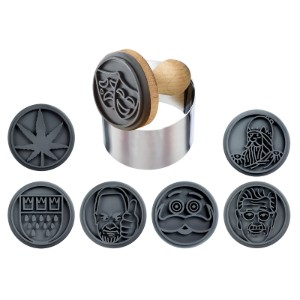 Сет печата за колачиће, 9 делова, силиконски - Westmark