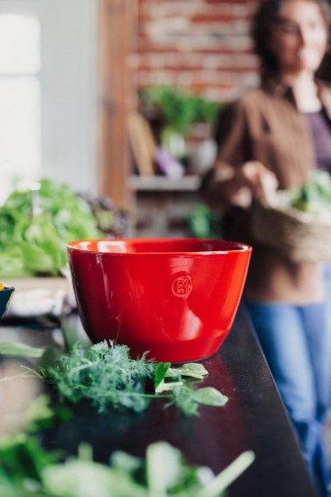 Salatschüssel, Keramik, 19 cm/2,3 L, Burgundy - Emile Henry