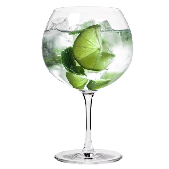 Set of 6 gin glasses, crystalline glass, 790 ml, "DIVINE" - Krosno