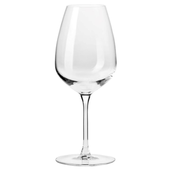 Set of 6 white wine glasses, made from crystalline glass, 530 ml, "DIVINE" - Krosno