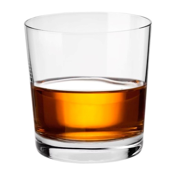 Set of 6 whiskey glasses, made from glass, 430 ml, "DIVINE" - Krosno