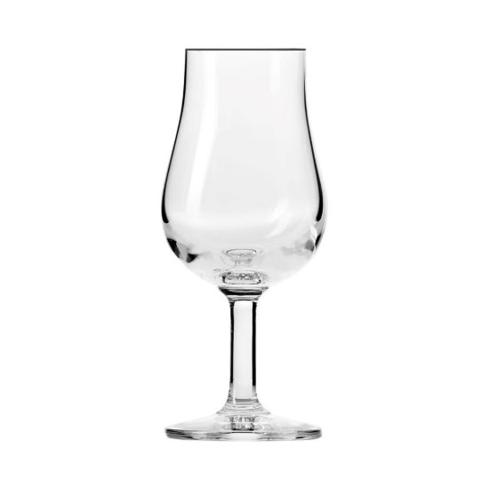 Set of 6 glasses for whisky tasting, made from crystalline glass, 110 ml, "Pure" - Krosno
