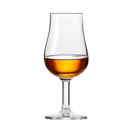 Set of 6 glasses for whisky tasting, made from crystalline glass, 110 ml, "Pure" - Krosno