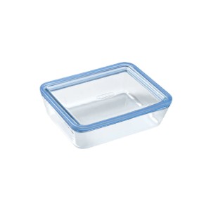Caserola  cu capac din sticla termorezistenta, 22x17cm/1,5L, "Pure Glass" - Pyrex