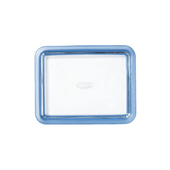 Food storage container with heat-resistant glass lid, 22 x 17 cm / 1.5 L, "Pure Glass" - Pyrex