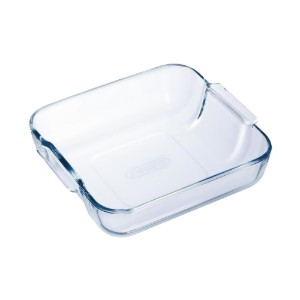 Vas patrat sticla termorezistenta, 25x21cm/2L, "Cook&Enjoy" - Pyrex