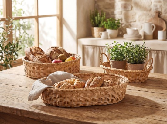 Bread basket, plastic, 40 x 30 cm - Kesper