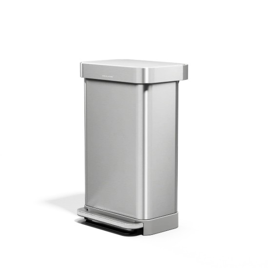 Pedaalemmer, 45 L, roestvrij staal - simplehuman