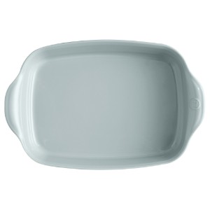 Rectangular oven dish, ceramics, 42.5x28cm/4L, Ecume - Emile Henry
