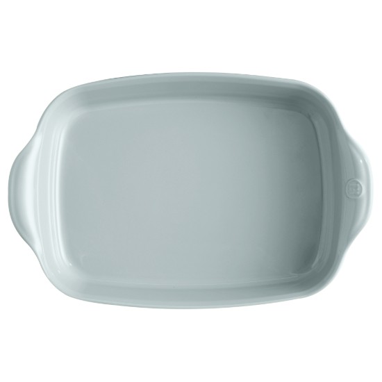 Rectangular oven dish, ceramics, 42.5x28cm/4L, Ecume - Emile Henry