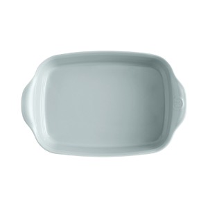 Rectangular oven dish, ceramics, 30x19cm/1.55L, Ecume - Emile Henry
