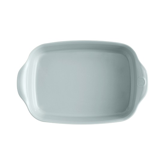 Rectangular oven dish, ceramics, 30x19cm/1.55L, Ecume - Emile Henry