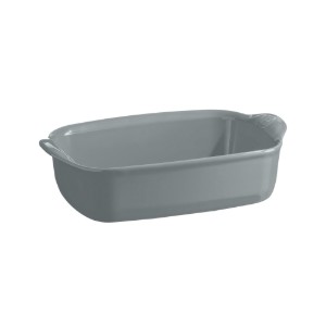 Rectangular oven dish, ceramics, 22x14.5cm/0.7L, Pearl - Emile Henry