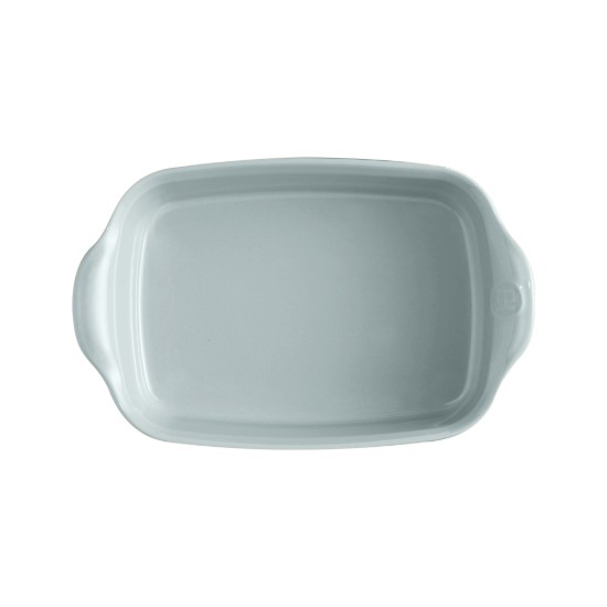 Rectangular oven dish, ceramics, 22x14.5cm/0.7L, Ecume - Emile Henry