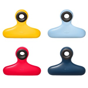 4-piece "Heavy Duty" magnetic clip set, plastic - OXO