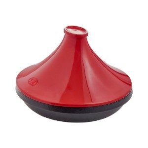 Tajine, keramiek, 33,5 cm / 4,2 L, Burgundy, "Delight" - Emile Henry