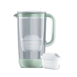 Filterkanna, 60-årsjubileumsutgåva, tillverkad av glas, 2,5 L, Maxtra PRO (lightgreen) - BRITA