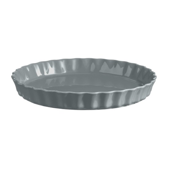 Tart baking dish, ceramic, 29.5 cm / 1.4 L, Pearl - Emile Henry