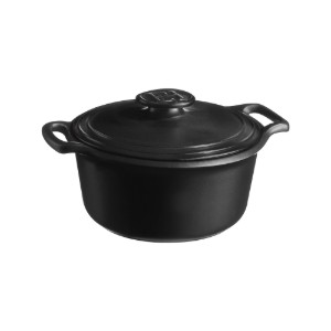 Cacerola Cocotte, cerámica, 25,5 cm / 3 L, "Sublime +", Slate - Emile Henry