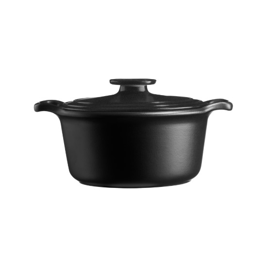 Cacerola Cocotte, cerámica, 25,5 cm / 3 L, "Sublime +", Slate - Emile Henry