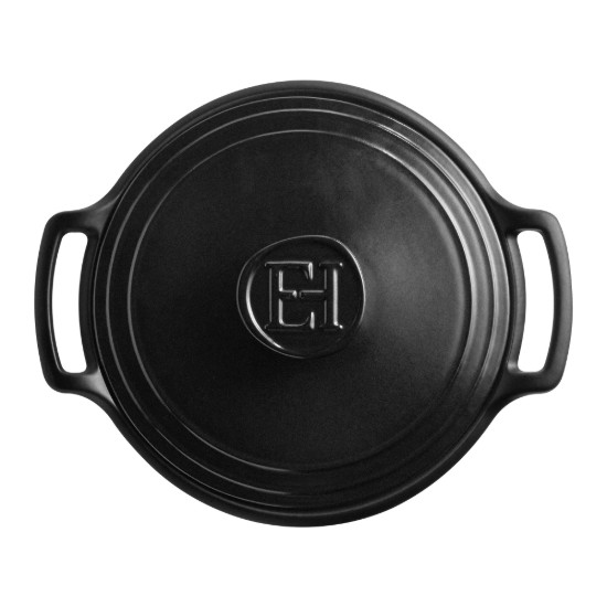 Cacerola Cocotte, cerámica, 28,5 cm / 4 L, "Sublime +", Slate - Emile Henry