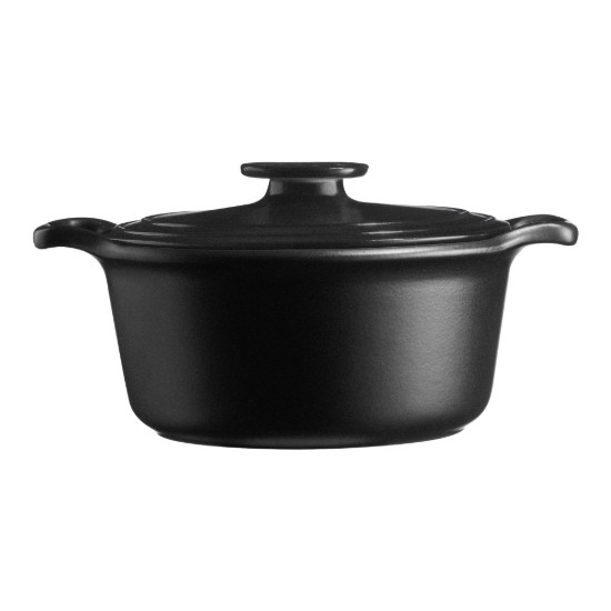 Cacerola Cocotte, cerámica, 28,5 cm / 4 L, "Sublime +", Slate - Emile Henry