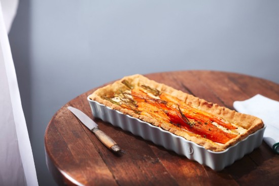 Tart baking dish, ceramic, 36 x 15 cm/1.3 L, Ecume - Emile Henry